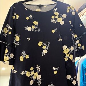 Ann Taylor Factory Navy Dress